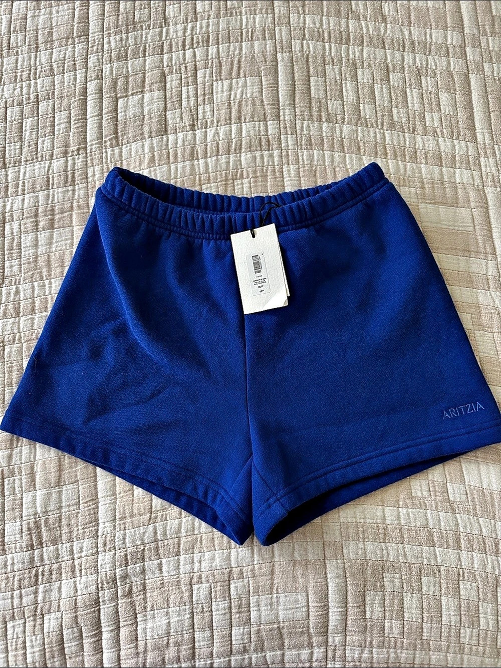 Aritzia Mega Sweatshort Blue Athletic Shorts XS